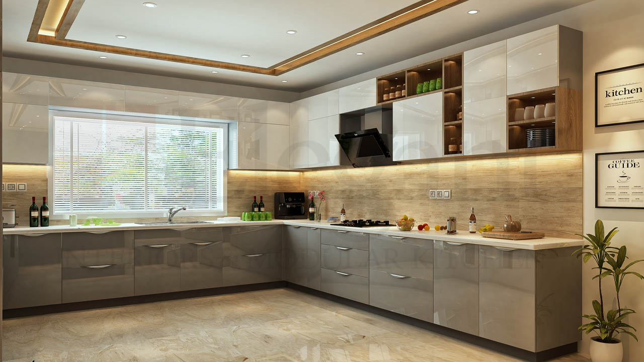 Best Types Of Modular Kitchen   Elegant Interiors   Kerala